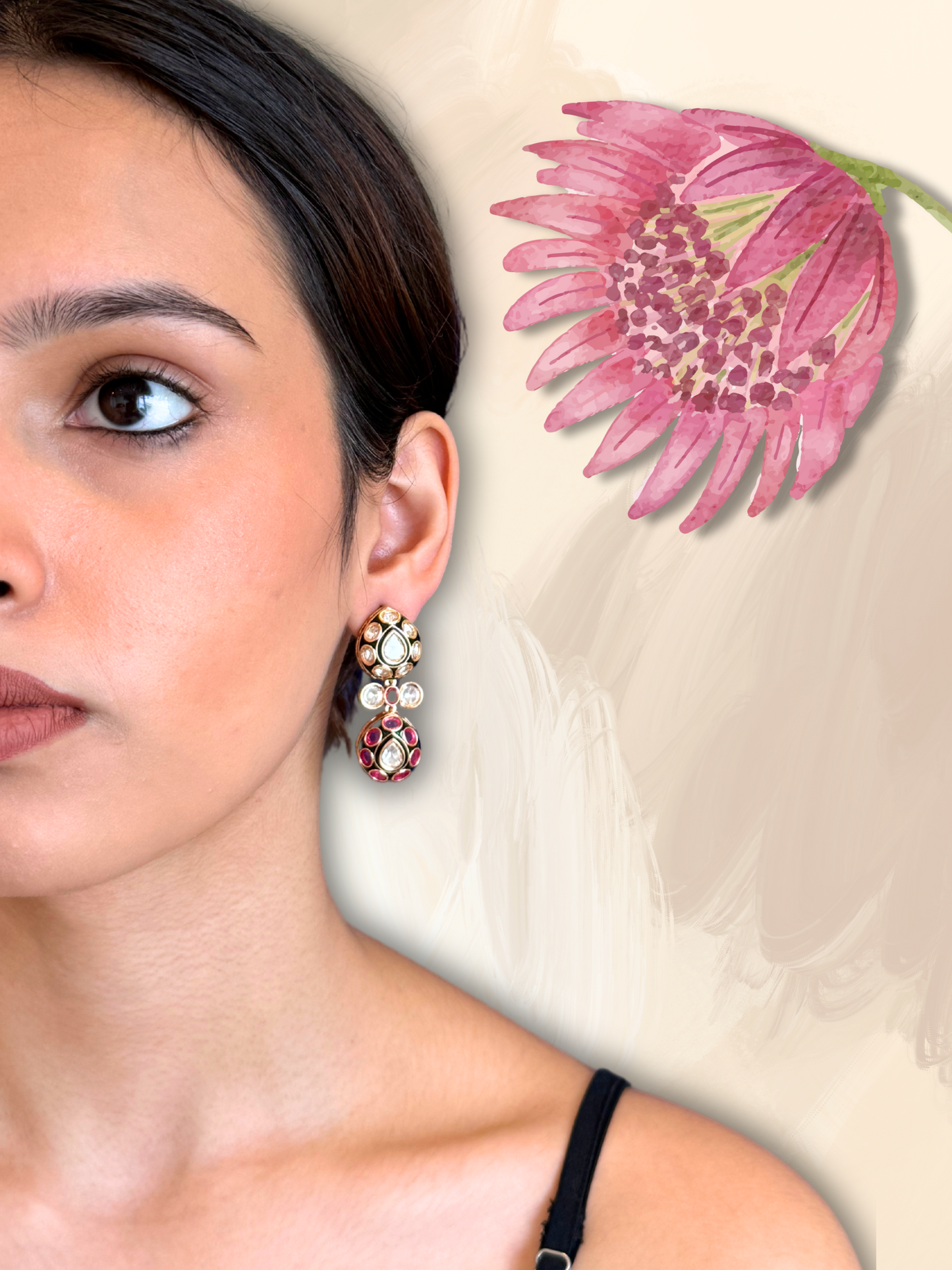 Meenakari Allure Earrings