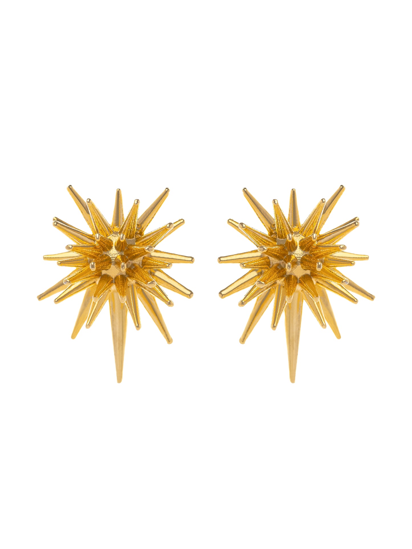 Golden Spike Earrings