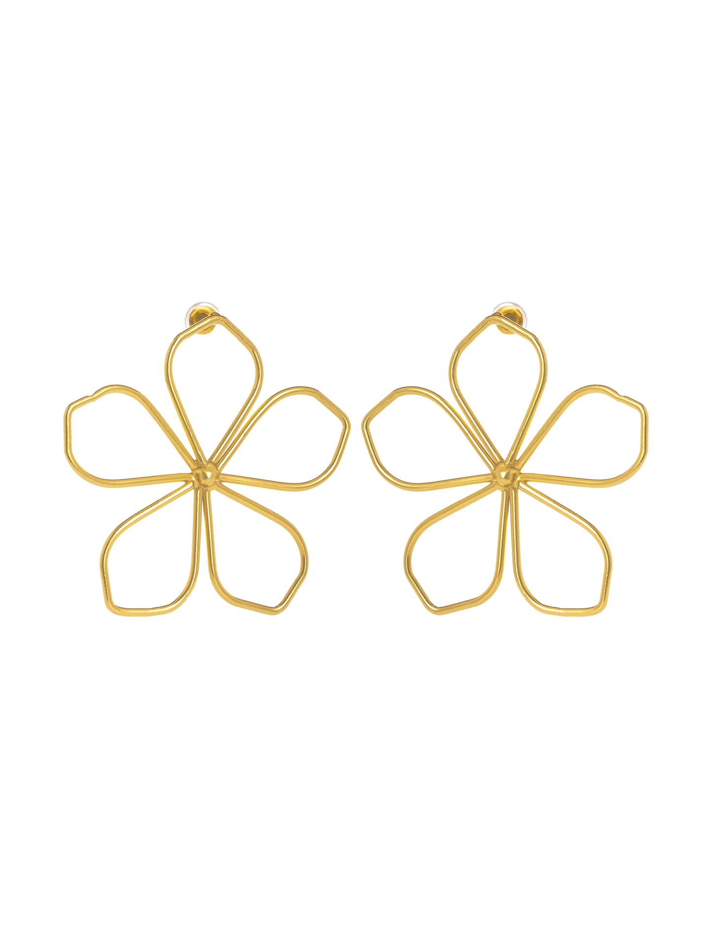 Blooming Gold Earrings