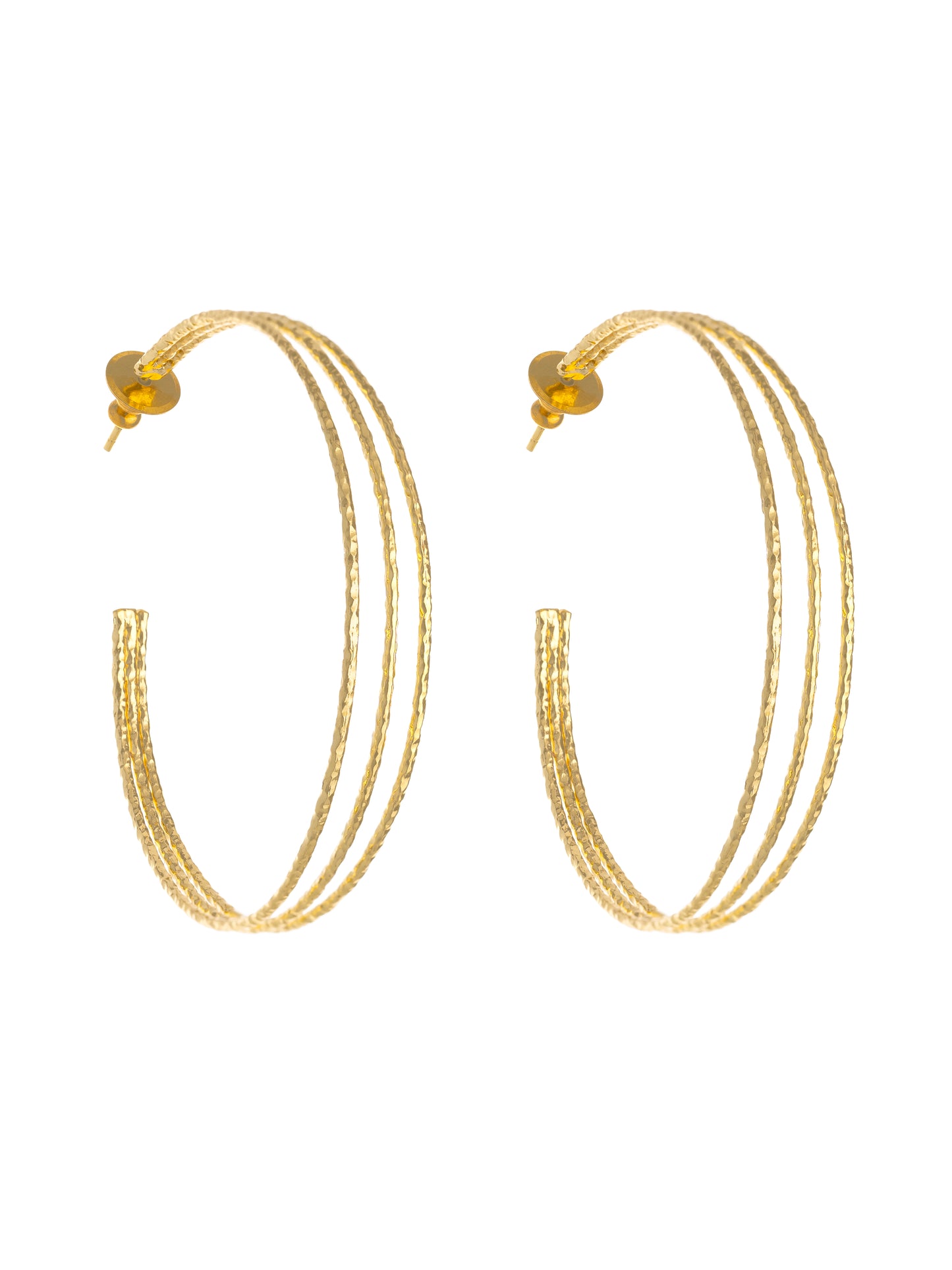 3D Hoops-Gold