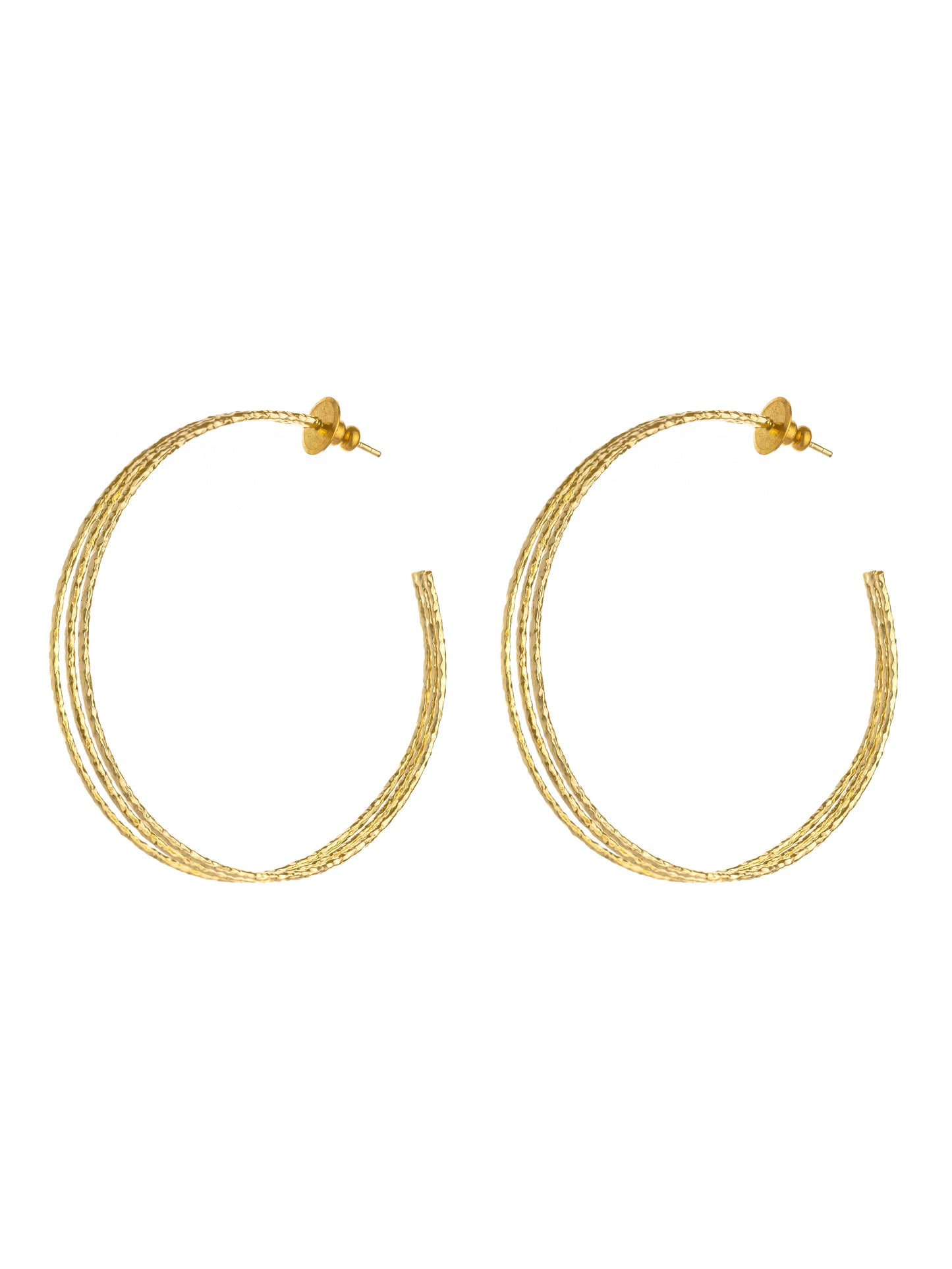 3D Hoops-Gold