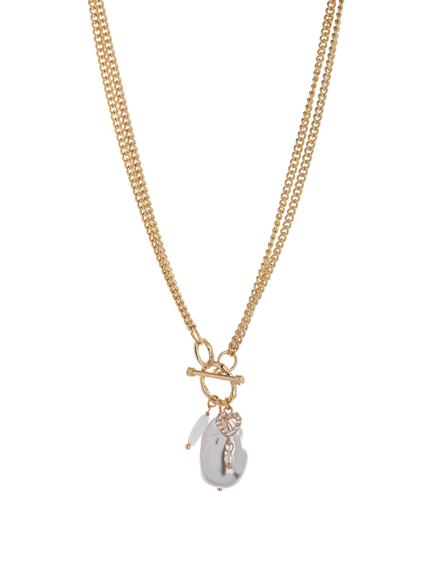 Celeste Baroque Charm Necklace