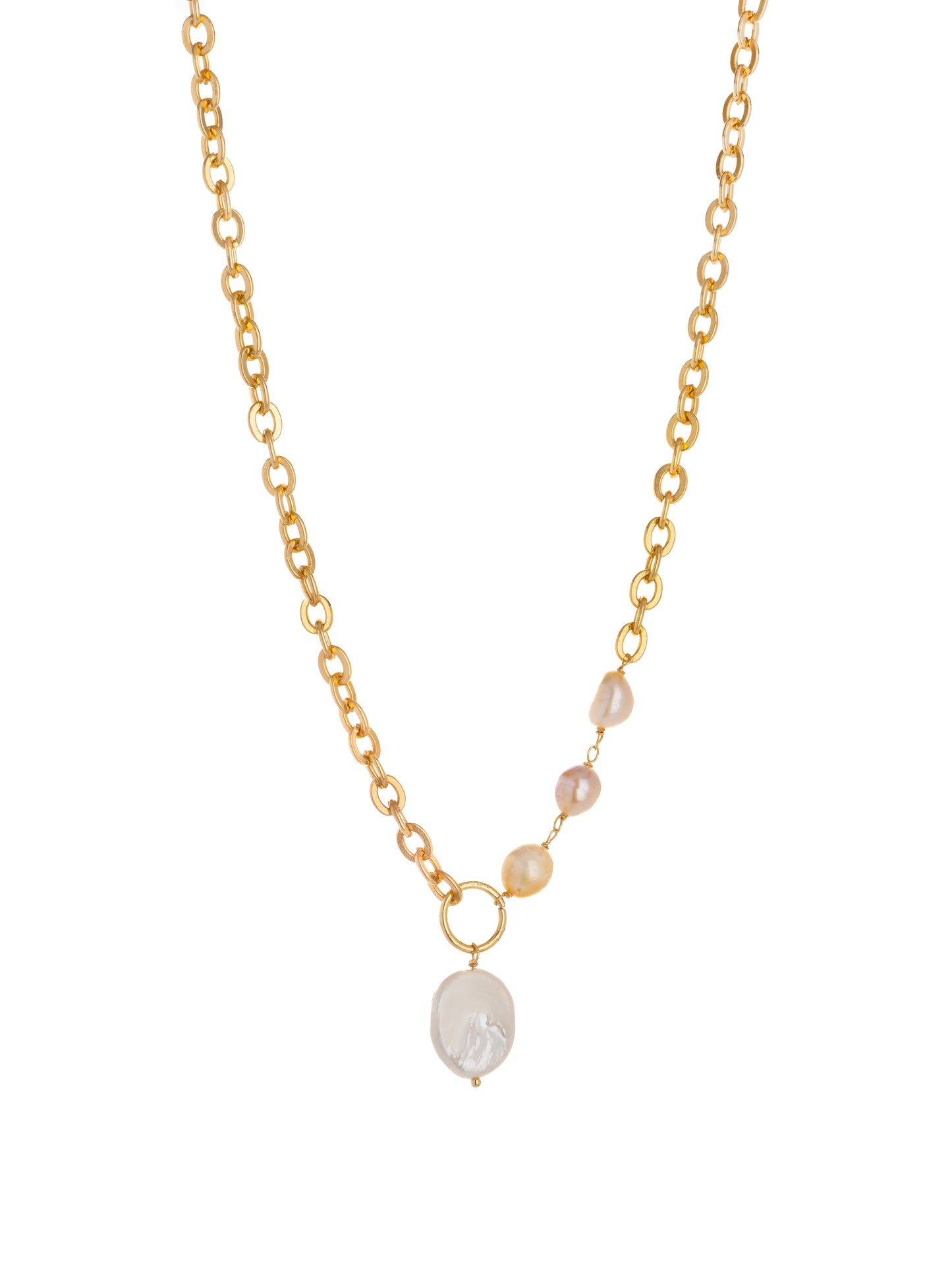 Ophelia Drop Pearl Necklace