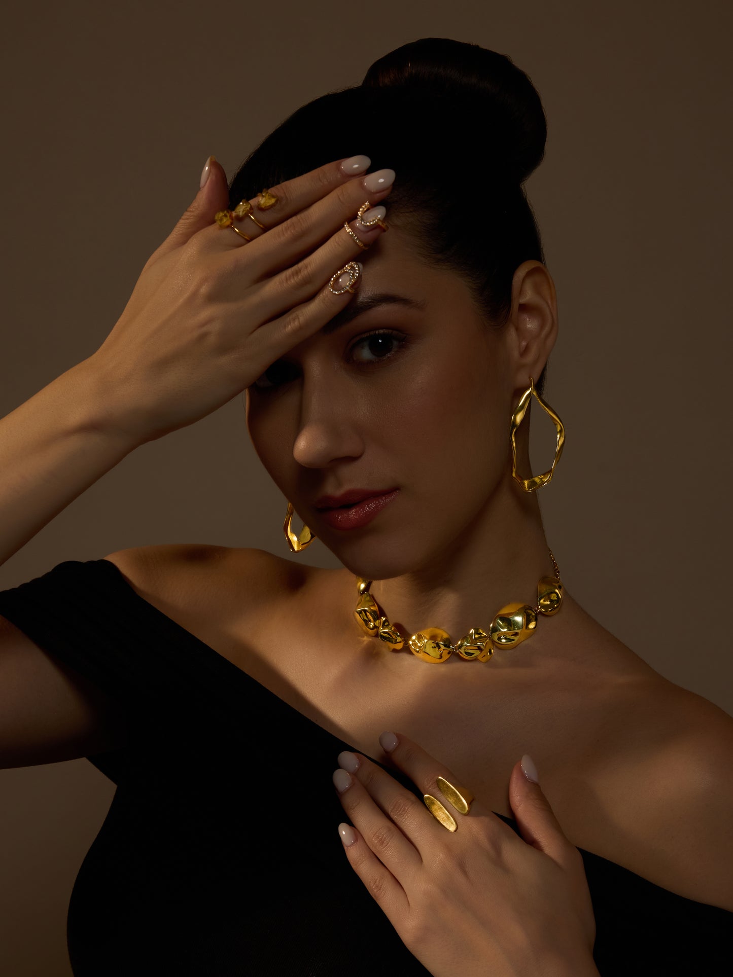 Luxe Golden Choker