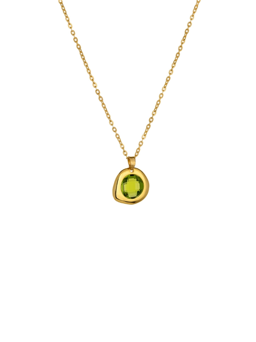 Olive Green Necklace