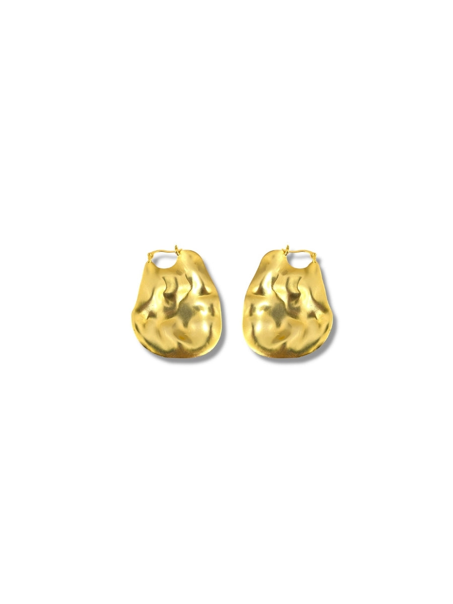 Bold Molten Earrings