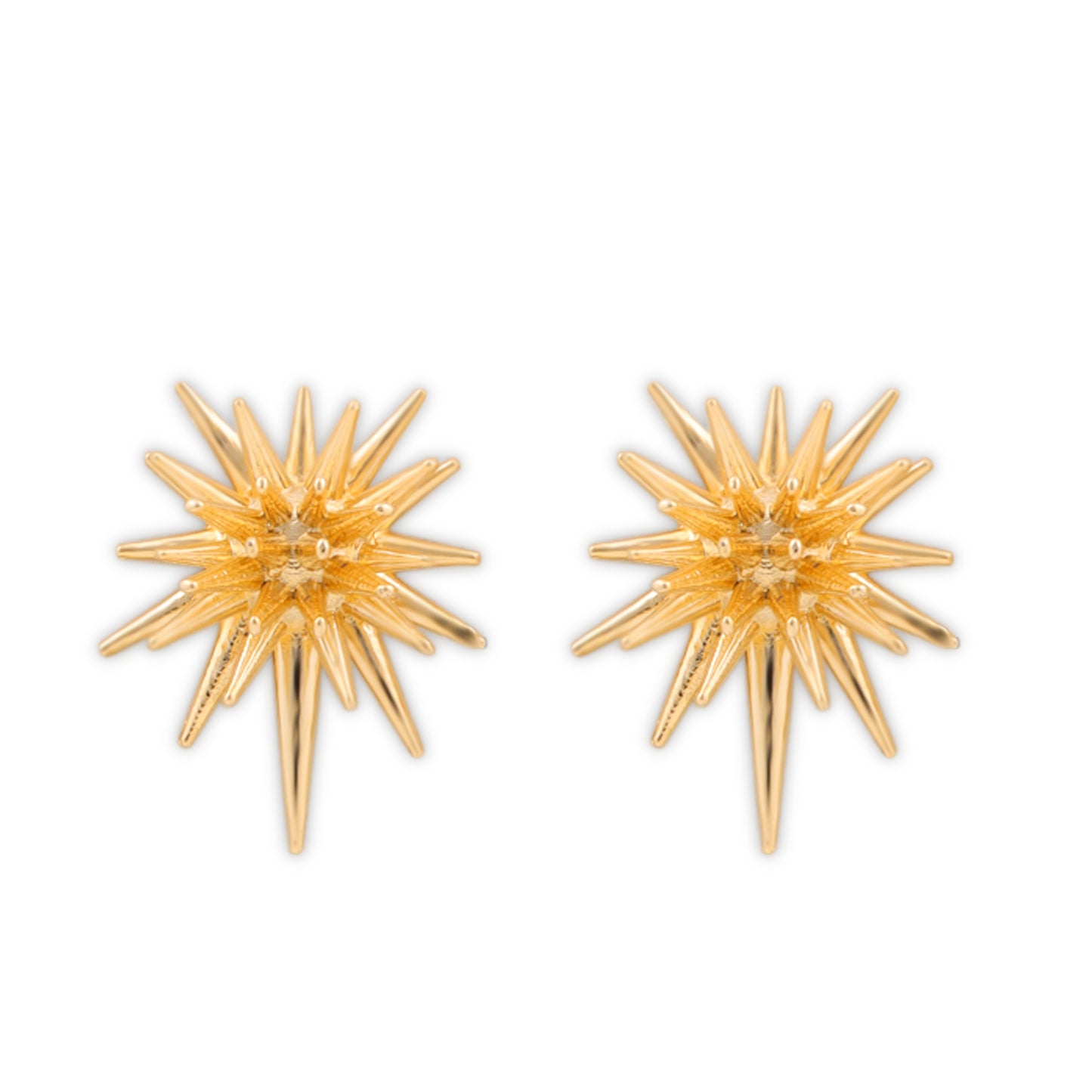 Golden Spike Earrings