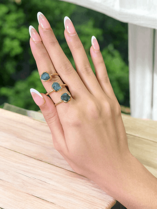 Emerald Layered Ring 