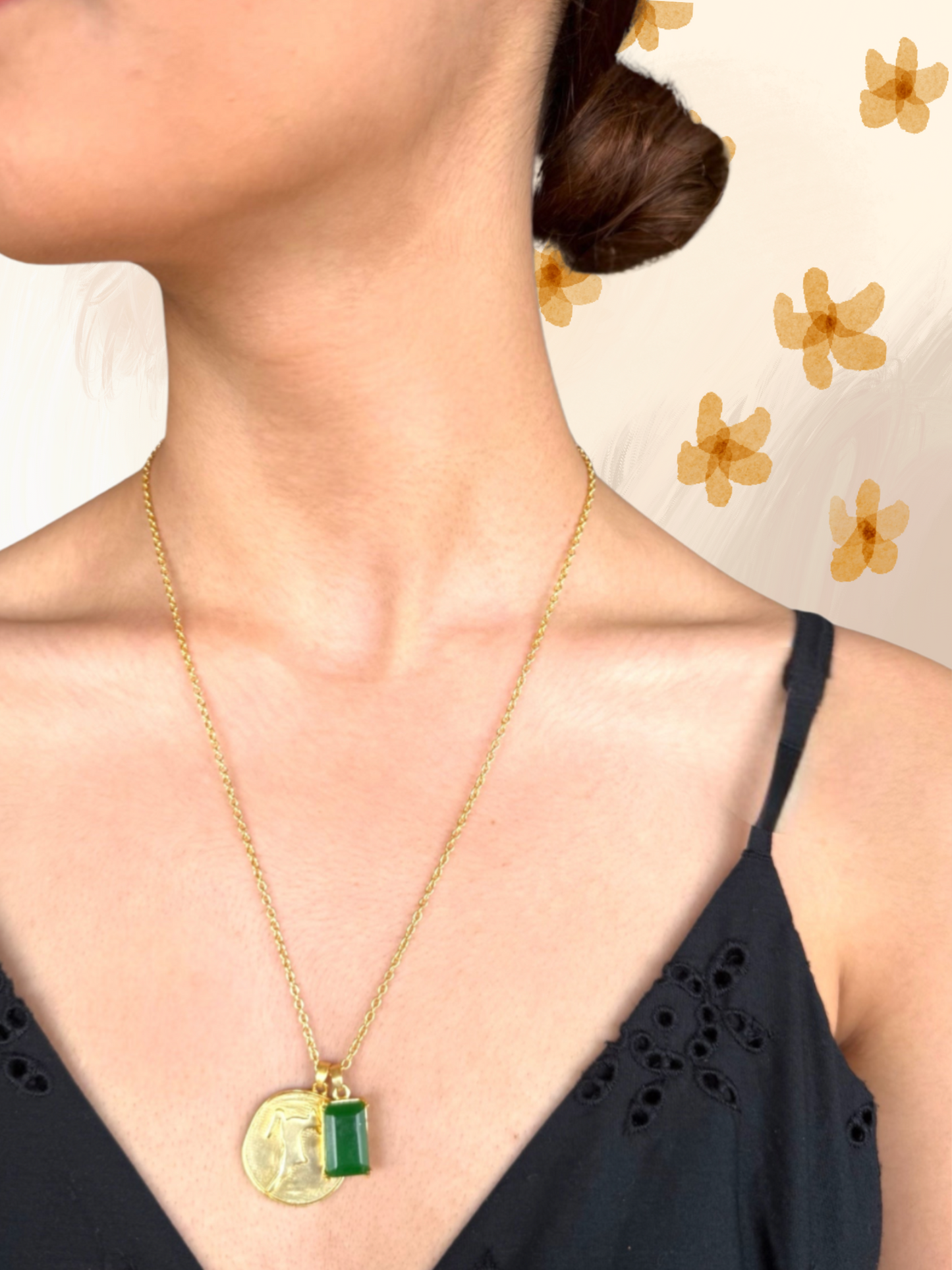 Aurora Reindeer Neck Chain