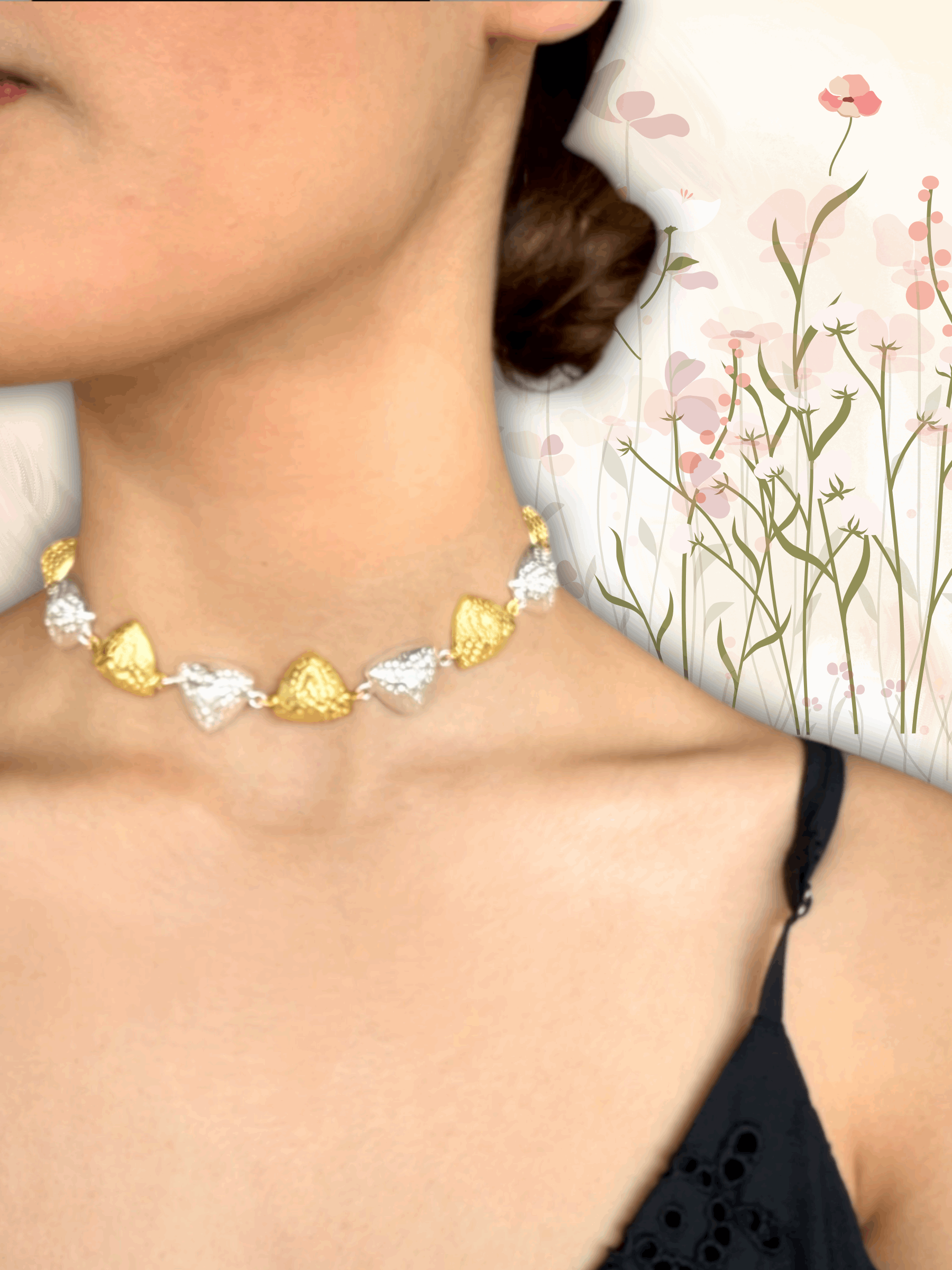 Radiant Dual Tone Choker 