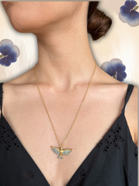 Wings of Valour Neck Chain