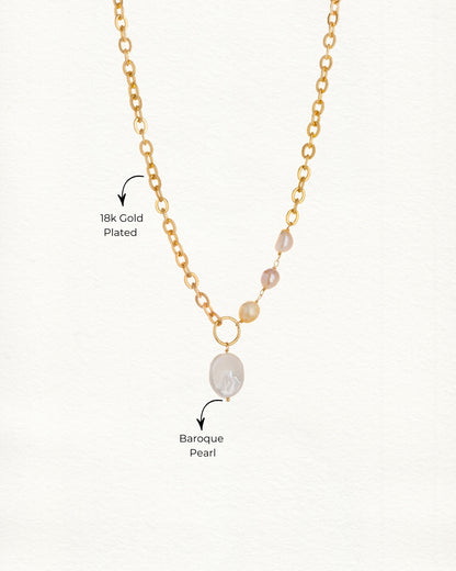 Pearl Drop Necklace 