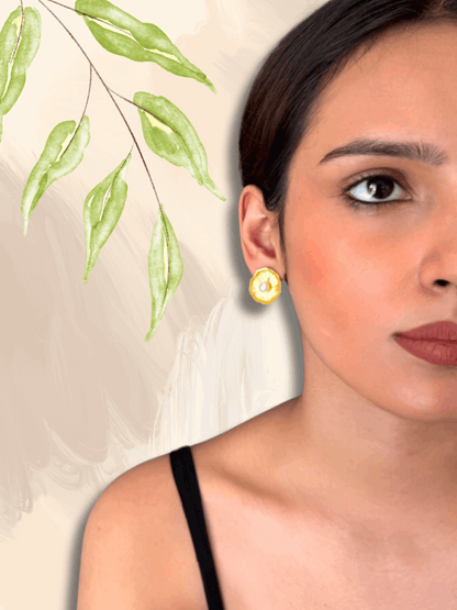 Golden Dewdrop Earrings