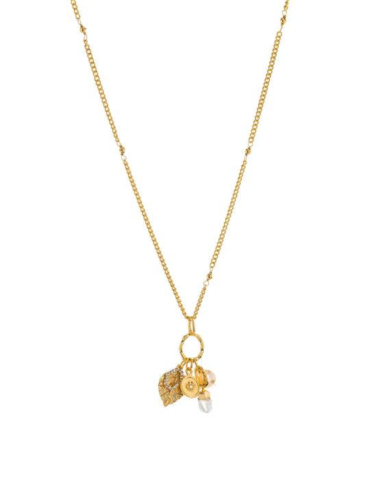 Many Charm Necklace