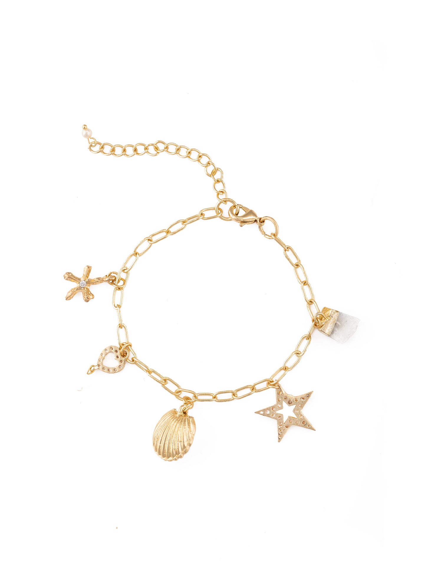 Celeste Charm Link Bracelet