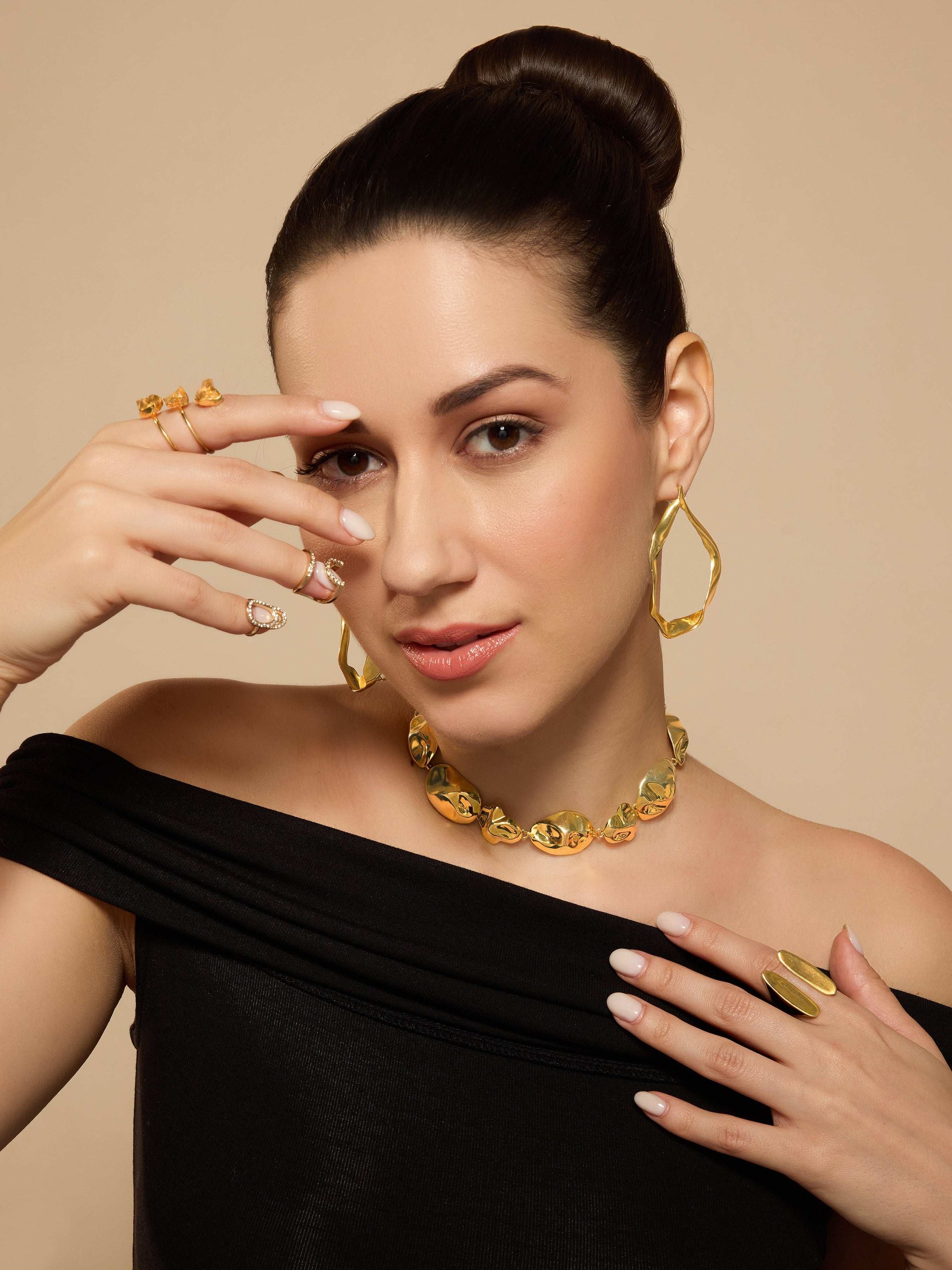 Twirl Loop Earrings 