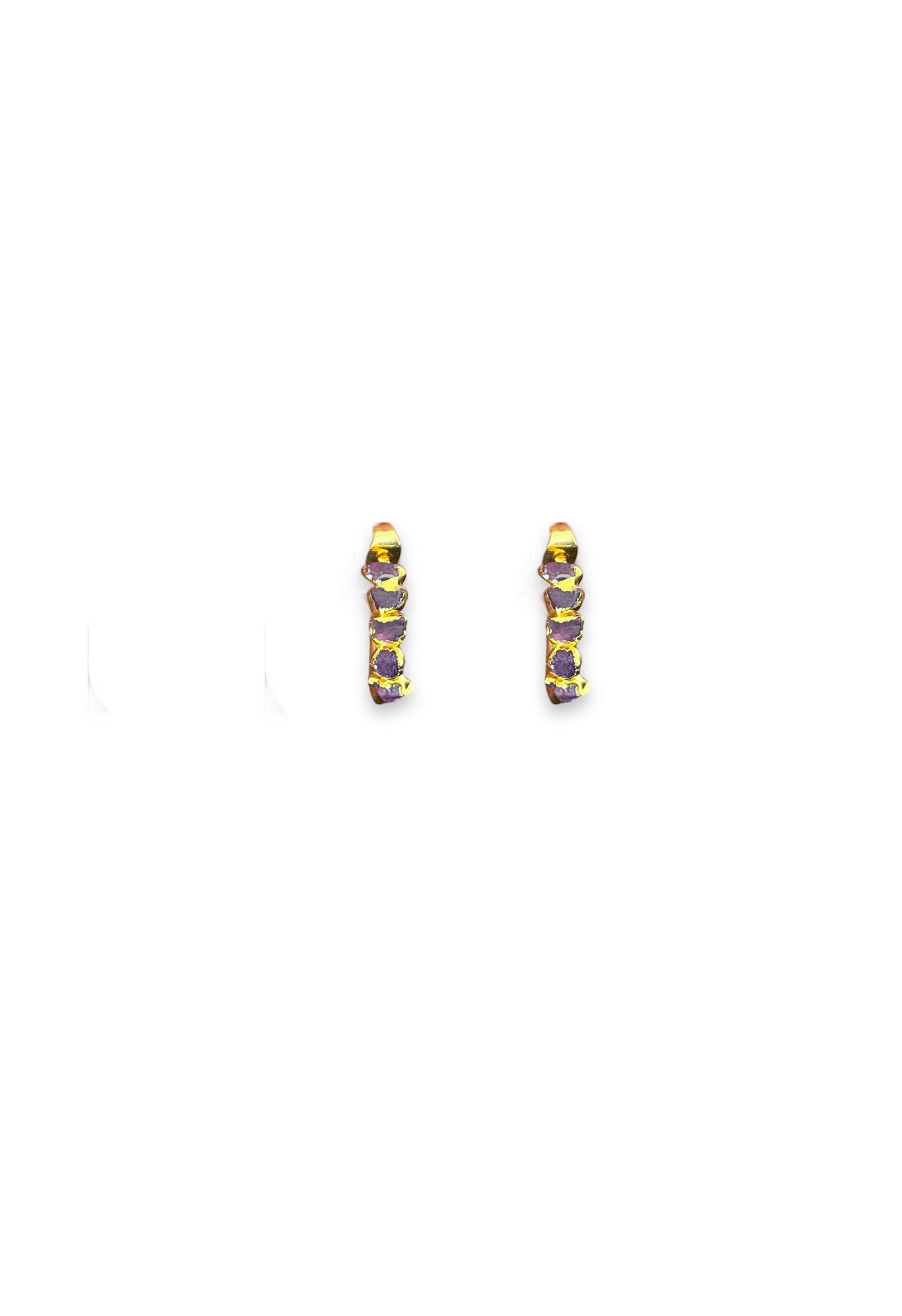 Amethyst Eclipse Earrings