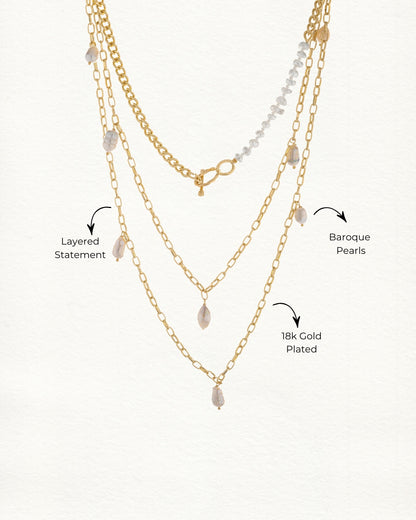 Elysian Pearl Necklace 