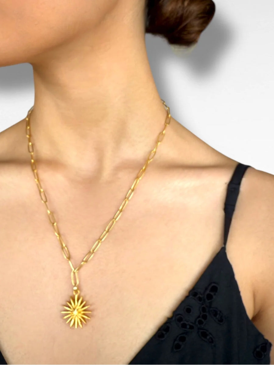 Sun & Rays Necklace