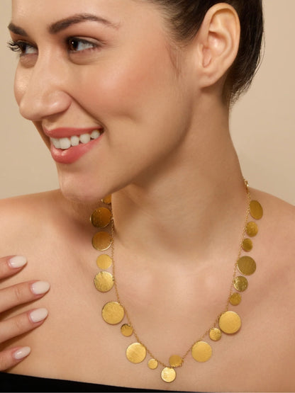 Gold Coin Necklace