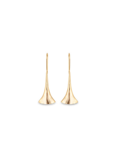 Trumpet Drop Earring