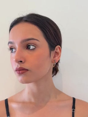 Amethyst Eclipse Earrings