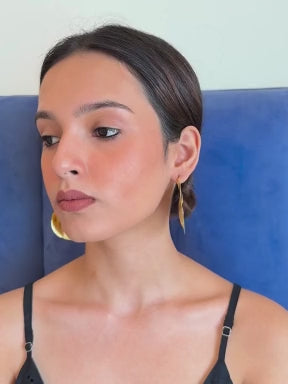 Bold Molten Earrings