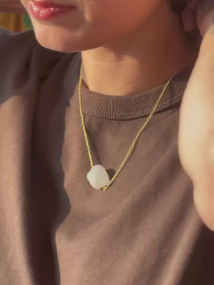 Emotional Balance Magnet - Raw Moonstone